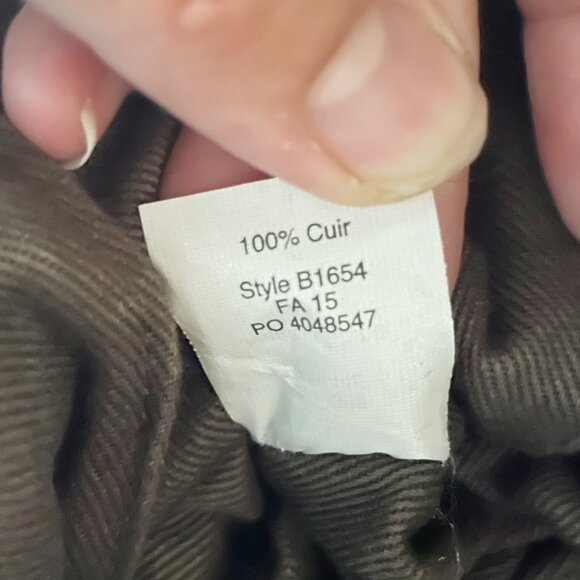 Madewell Black Lafayette Leather Bucket Drawstring Crossbody Purse Bag - Picture 10 of 10